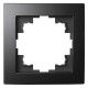 Rahmen McPower Flair 1-fach matt schwarz