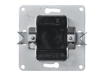 Taster McPower Flair 250V~/10A UP matt schwarz