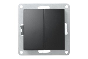 Wechselschalter McPower Flair 2-fach 250V~/10A UP matt...