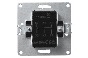 Wechselschalter McPower Flair 2-fach 250V~/10A UP matt...