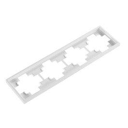 Rahmen McPower Shallow 4-fach weiß