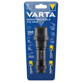 LED Taschenlampe Indestructible VARTA 300lm inkl. 3x...
