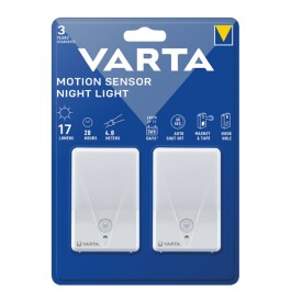 LED Bewegungsmelder VARTA Nachtlicht 17lm Twin Pack ohne...