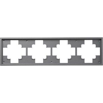 Rahmen McPower Shallow 4-fach anthrazit