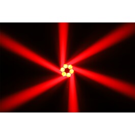 LED-Moving-Head IBIZA E-BEEDREAM100 6x10W LED 100W Spot-LED