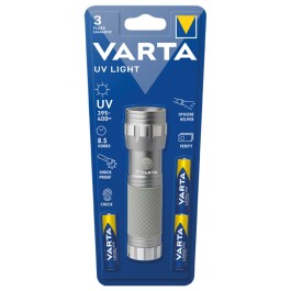 LED Taschenlampe UV Light VARTA 385-400nm inkl. 3x...