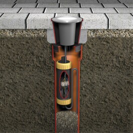 Durchgangs-Erdmuffe LxØ 190x70mm IP68 -...