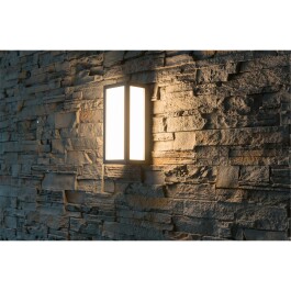 LED Wandleuchte außen 110x103x250mm Aluminium 660lm...