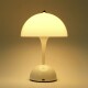 LED-Tischleuchte ROLF KERN „Stil“ 24cm weiß Akku dimmbar