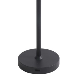 LED-Tischleuchte ROLF KERN „Club Nano“ 21cm schwarz Akku dimmbar