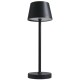 LED-Tischleuchte ROLF KERN „Club Nano“ 21cm schwarz Akku dimmbar