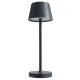 LED-Tischleuchte ROLF KERN „Club Nano“ 21cm Basaltgrau Akku dimmbar