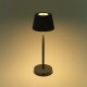 LED-Tischleuchte ROLF KERN „Club Nano“ 21cm Basaltgrau Akku dimmbar