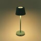 LED-Tischleuchte ROLF KERN „Club Nano“ 21cm Türkis Akku dimmbar