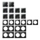 Schalter und Steckdosen Set McPower Flair Standard matt schwarz 20-teilig
