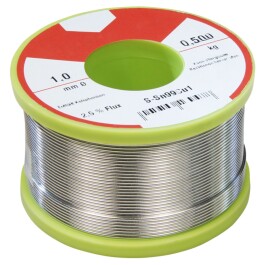 Lötzinn auf Rolle 1mm 500g bleifrei (99% Sn 1% Cu...