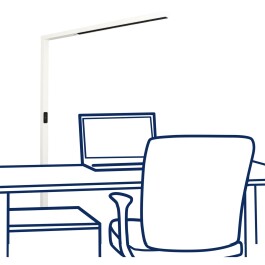 LED-Schreibtisch-Stehleuchte ROLF KERN...
