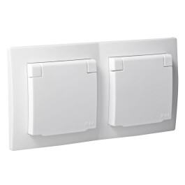 Steckdosen Set McPower Flair Beginner 2S-IP44 3-teilig...