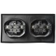 Steckdosen Set McPower Flair Beginner 2S-IP44 3-teilig anthrazit IP44