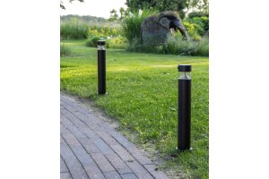 LED Solar Wegeleuchte SWL-AS50 IP44 warmweiß 3000K PIR Sensor 50cm