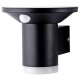 LED Solar Wandleuchte SWL-AS500 IP44 warmweiß 3000K PIR Sensor