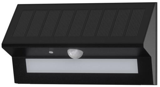 LED Solar Wandleuchte SWL-AS400 IP44 warmweiß 3000K PIR Sensor