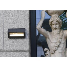 LED Solar Wandleuchte SWL-AS400 IP44 warmweiß 3000K...