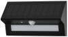 LED Solar Wandleuchte SWL-AS400 IP44 warmweiß 3000K PIR Sensor