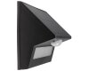 LED Solar Wandleuchte SWL-AS400 IP44 warmweiß 3000K PIR Sensor