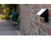 LED Solar Wandleuchte SWL-AS400 IP44 warmweiß 3000K PIR Sensor