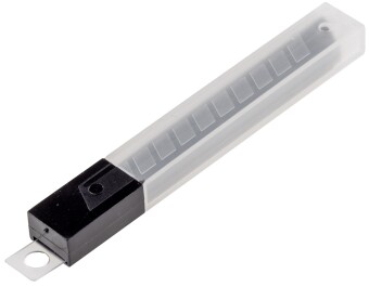 Ersatzklingen für Abbrechmesser 9mm 10er-Pack