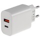 Stecker-Netzteil mit USB CTN-0522 A-C 20W 5,0V/3,0A 9,0V/2,0A 12,0V/1,67A=
