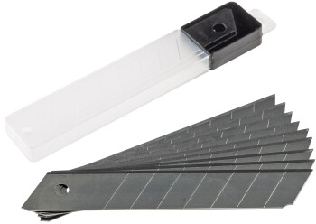Ersatzklingen für Abbrechmesser 18mm 10er-Pack
