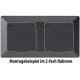 MILOS Schutzkontakt-Steckdose IP40 250V~/ 16A mit Deckel UP anthrazit