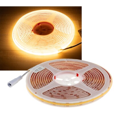 LED-Stripe CLS-COB V2 5m warmweiß 12V 48W  4543 Lumen