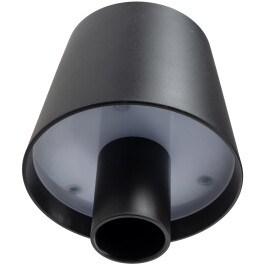 LED Akku Flaschenleuchte warmweiß USB-C ØxH 10x12cm