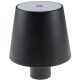 LED Akku Flaschenleuchte warmweiß USB-C ØxH 10x12cm