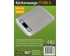 Digitale Küchenwaage CT KW-5 0-5kg ±1g 18x14x2cm