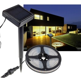 LED Solar LED-Stripe 3m warmweiß 3000K IP44...