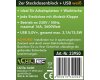 2-fach Steckdosenblock USB-A+C weiß 250V~/ 16A USB 3,1A PD mit Klappen