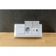 2-fach Steckdosenblock USB-A+C weiß 250V~/ 16A USB 3,1A PD mit Klappen