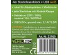 4-fach Steckdosenblock USB-A+C weiß 250V~/ 16A USB 3,1A PD mit Klappen