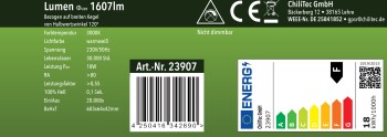 LED Unterbauleuchte Arusha weiß USB A+C PD 60cm Licht warmweiß