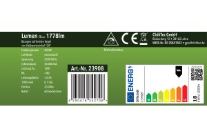 LED Unterbauleuchte Arusha schwarz USB A+C PD 60cm Licht neutralweiß