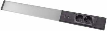 LED Unterbauleuchte Arusha schwarz USB A+C PD 60cm Licht...