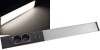 LED Unterbauleuchte Arusha schwarz USB A+C PD 60cm Licht neutralweiß