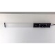 LED Unterbauleuchte Arusha schwarz USB A+C PD 60cm Licht warmweiß