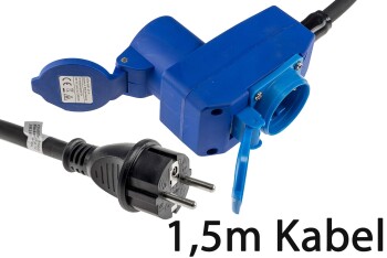 CEE Adapter auf Schutzkontakt-Stecker 230V H07RNF 3G2,5...
