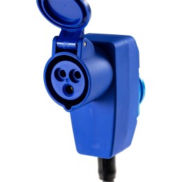 CEE Adapter auf Schutzkontakt-Stecker 230V H07RNF 3G2,5 1,5m Kabel
