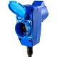 CEE Adapter auf Schutzkontakt-Stecker 230V H07RNF 3G2,5 1,5m Kabel